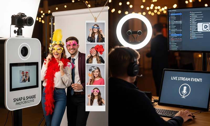 jasa photobooth dan livestreaming